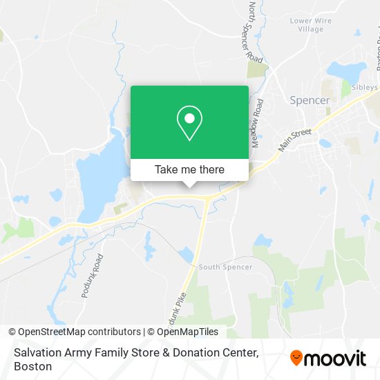 Salvation Army Family Store & Donation Center map