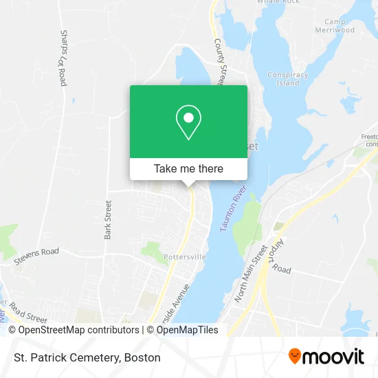 St. Patrick Cemetery map