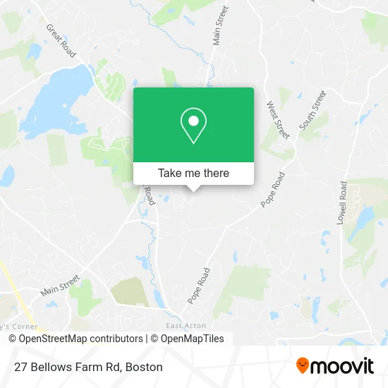 27 Bellows Farm Rd map