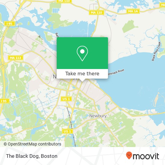 Mapa de The Black Dog
