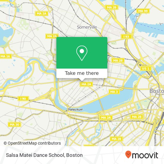 Mapa de Salsa Matei Dance School