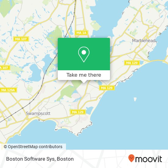 Mapa de Boston Software Sys