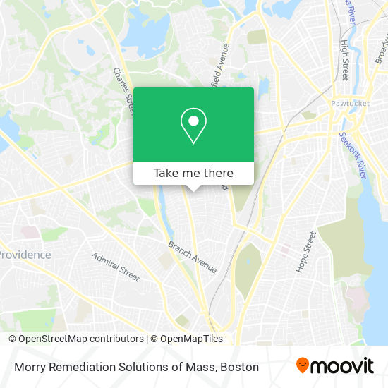 Morry Remediation Solutions of Mass map