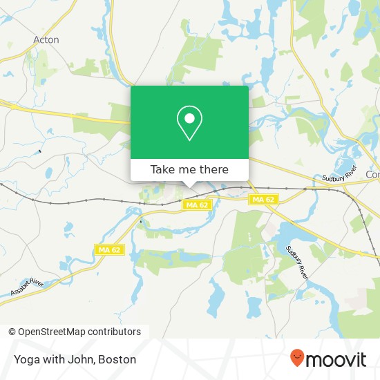 Mapa de Yoga with John