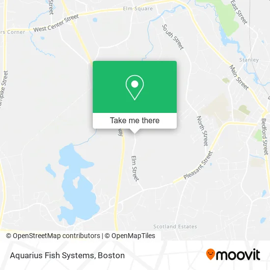 Aquarius Fish Systems map
