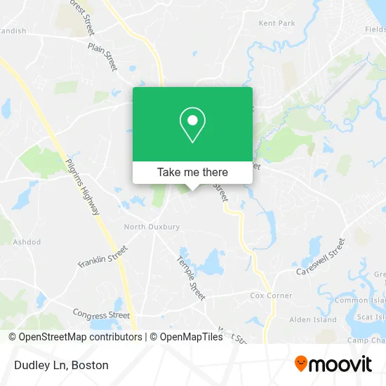 Dudley Ln map