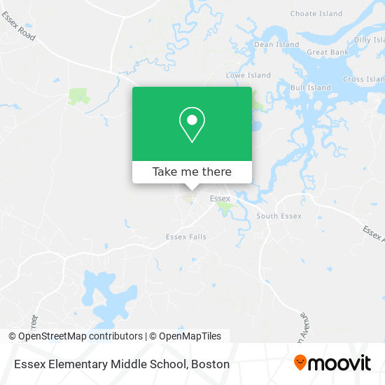 Essex Elementary Middle School map