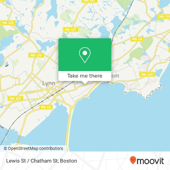 Lewis St / Chatham St map