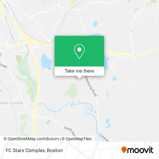 FC Stars Complex map