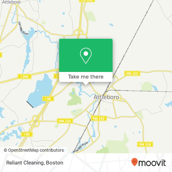 Mapa de Reliant Cleaning