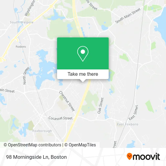 98 Morningside Ln map