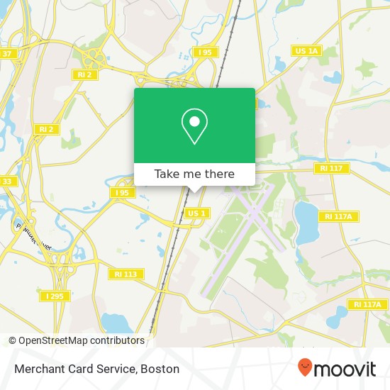 Merchant Card Service map