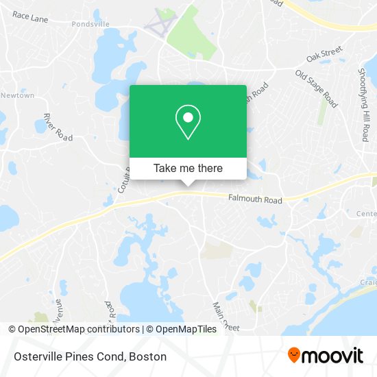 Mapa de Osterville Pines Cond