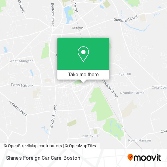 Mapa de Shine's Foreign Car Care