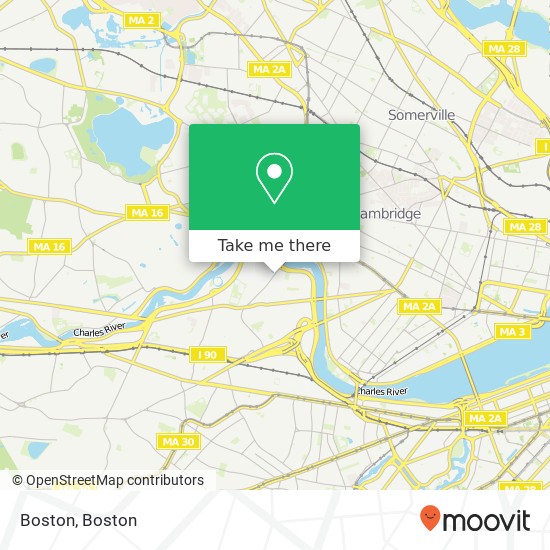 Boston map