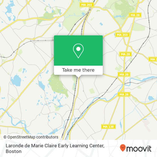 Laronde de Marie Claire Early Learning Center map