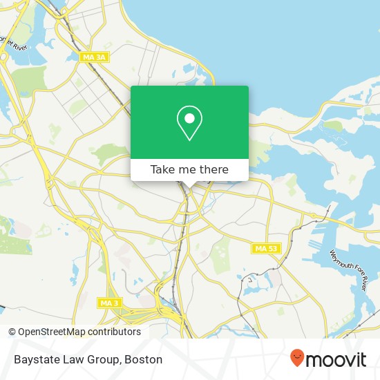 Baystate Law Group map