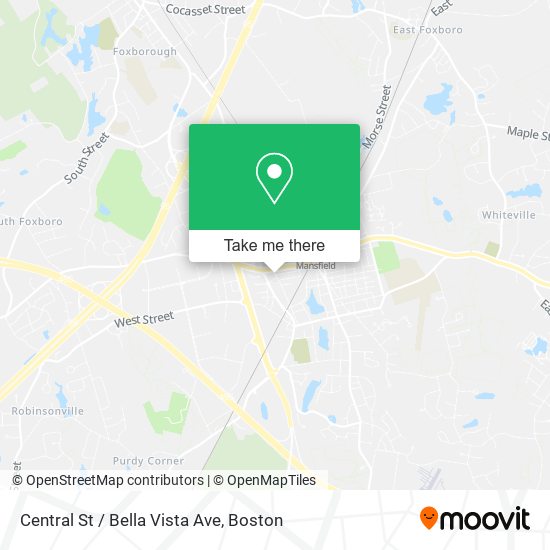 Mapa de Central St / Bella Vista Ave