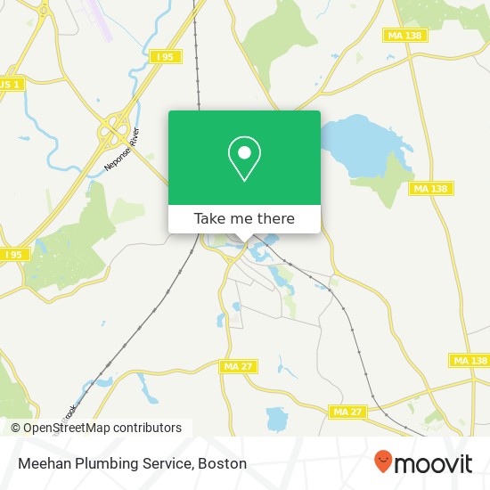 Mapa de Meehan Plumbing Service