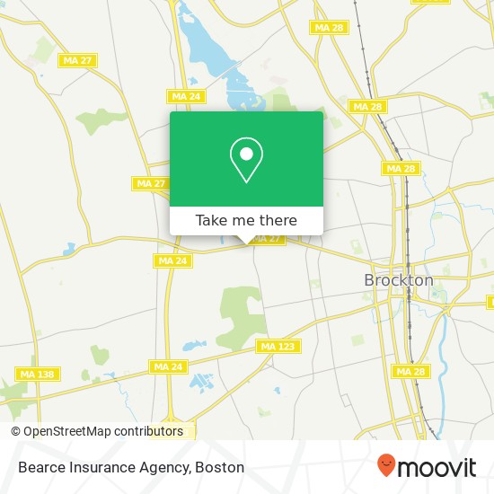 Bearce Insurance Agency map