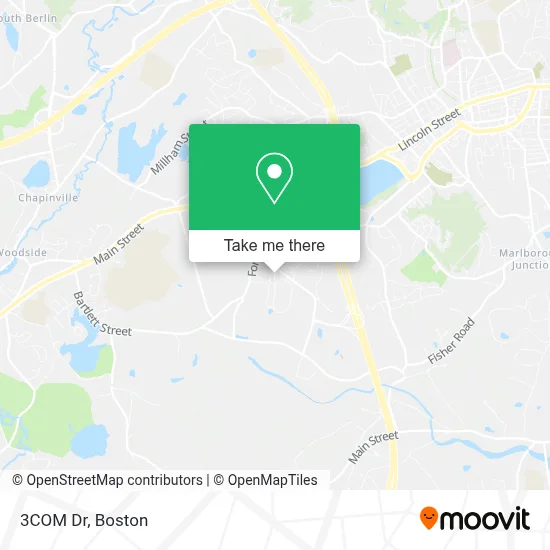 3COM Dr map