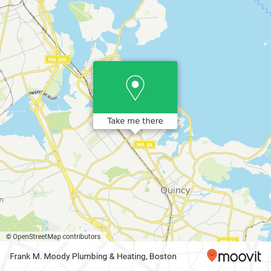 Mapa de Frank M. Moody Plumbing & Heating