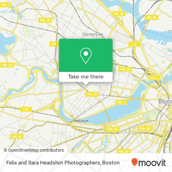 Mapa de Felix and Sara Headshot Photographers