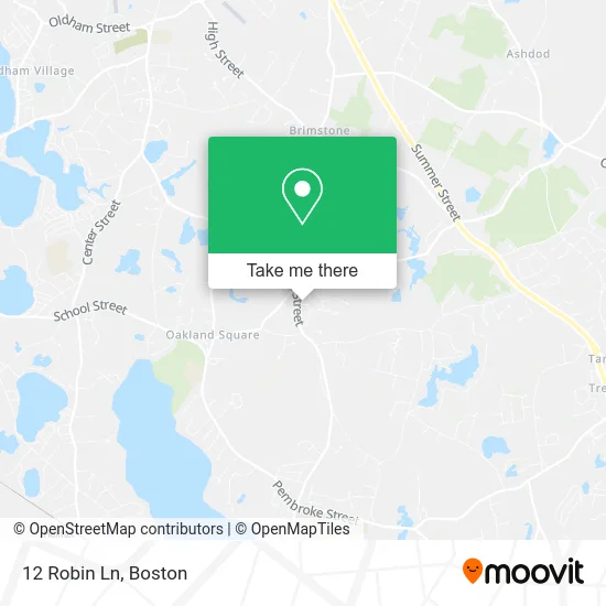 12 Robin Ln map