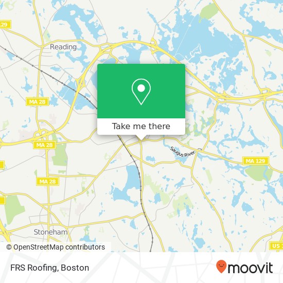 FRS Roofing map