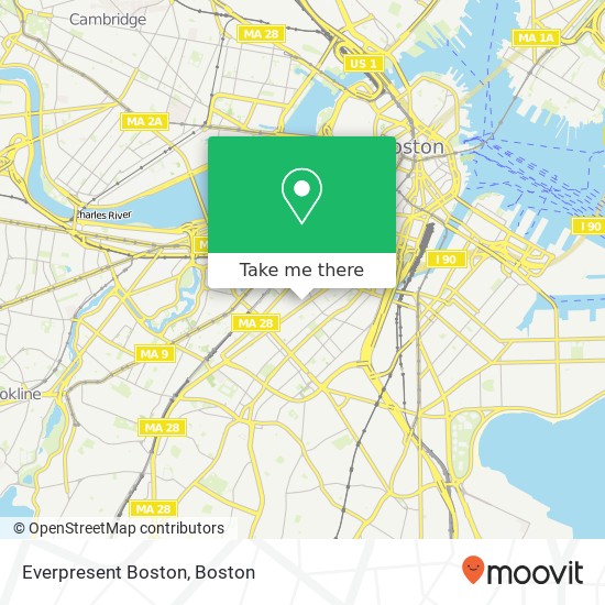 Everpresent Boston map