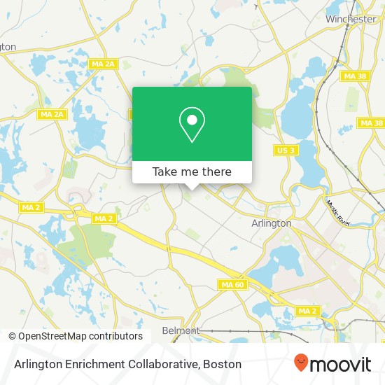 Mapa de Arlington Enrichment Collaborative