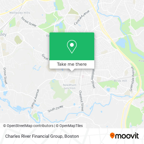 Mapa de Charles River Financial Group