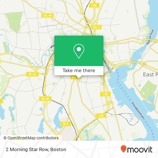 Mapa de 2 Morning Star Row