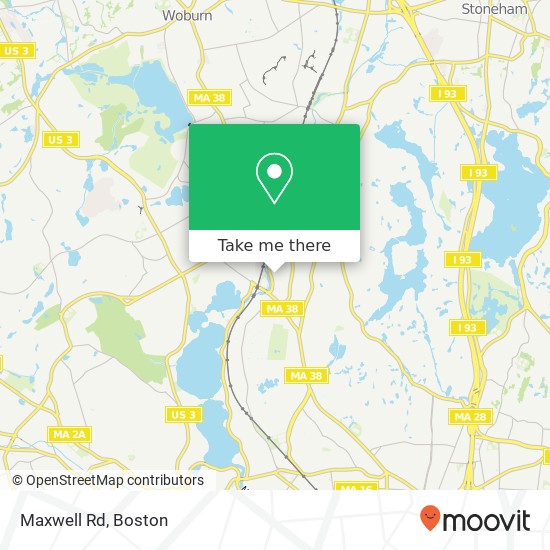 Mapa de Maxwell Rd