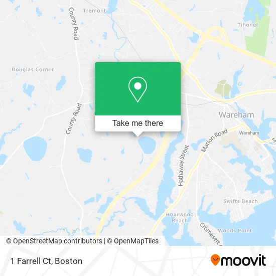 1 Farrell Ct map
