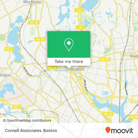 Connell Associates map