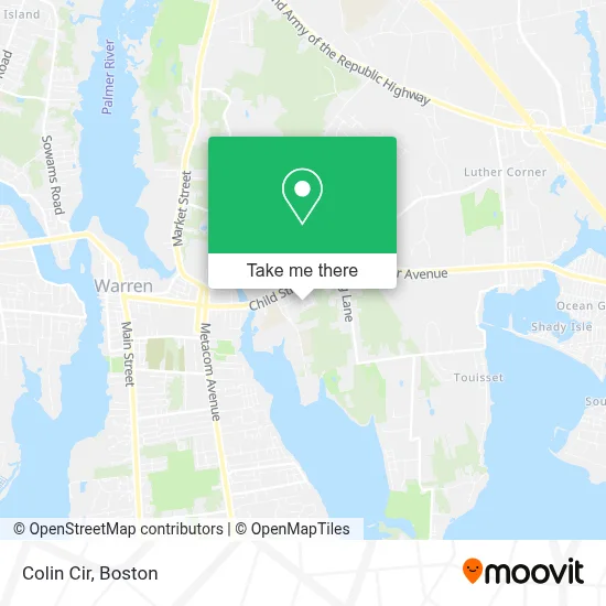 Colin Cir map