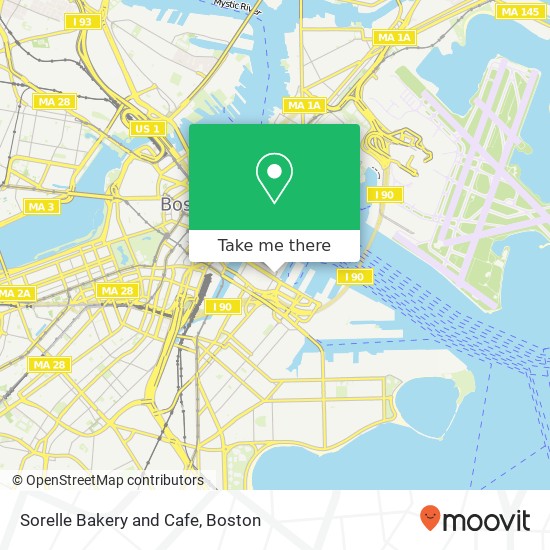 Mapa de Sorelle Bakery and Cafe