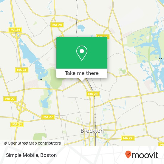 Simple Mobile map