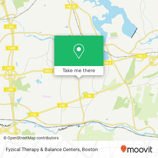Mapa de Fyzical Therapy & Balance Centers