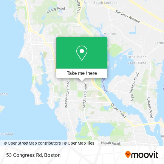 53 Congress Rd map