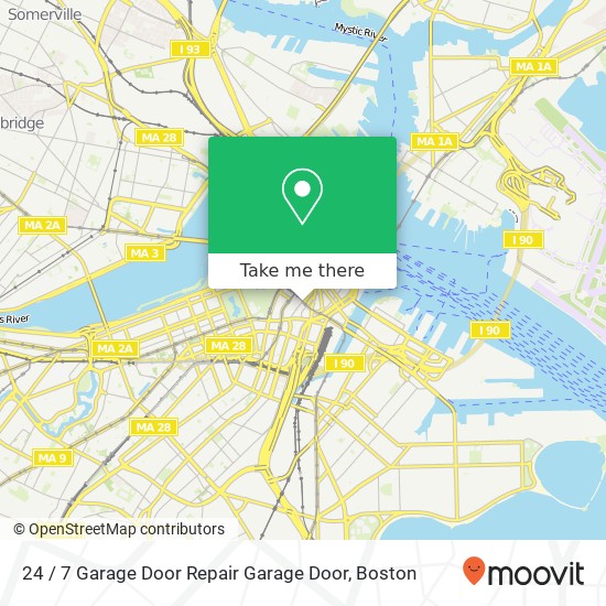 Mapa de 24 / 7 Garage Door Repair Garage Door