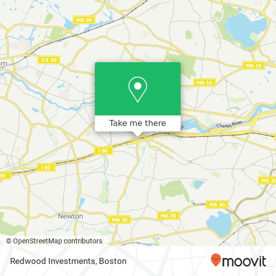 Redwood Investments map