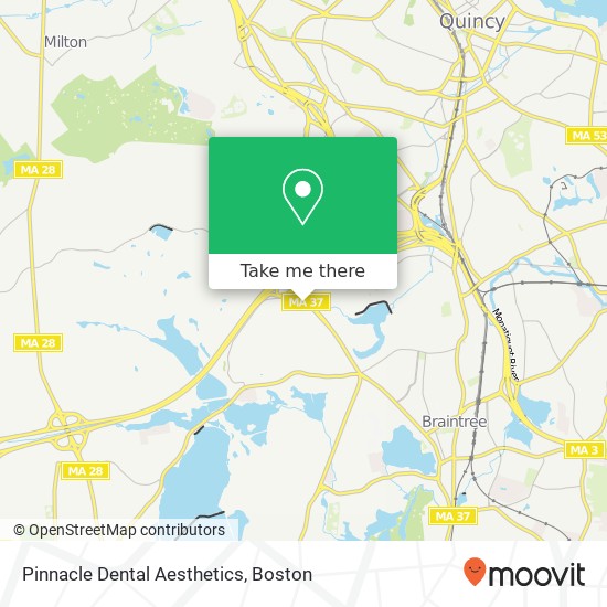 Mapa de Pinnacle Dental Aesthetics