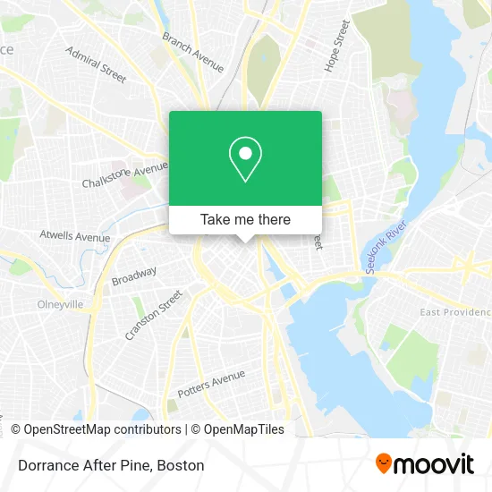 Mapa de Dorrance After Pine