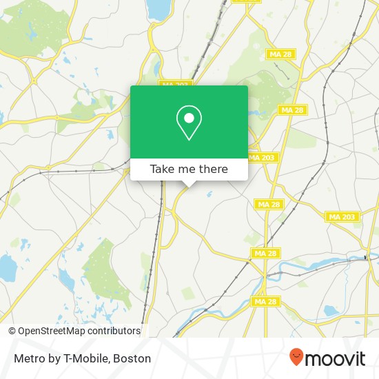 Metro by T-Mobile map