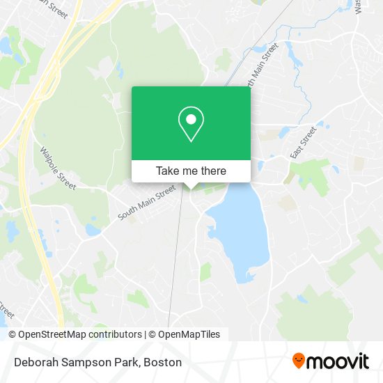 Mapa de Deborah Sampson Park