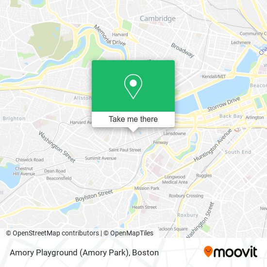 Amory Playground (Amory Park) map