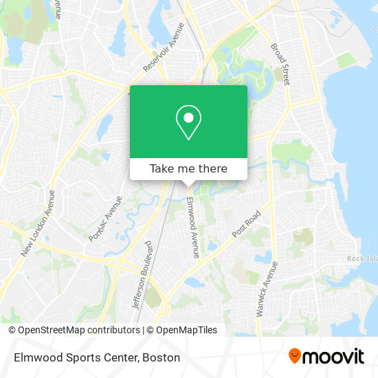 Elmwood Sports Center map