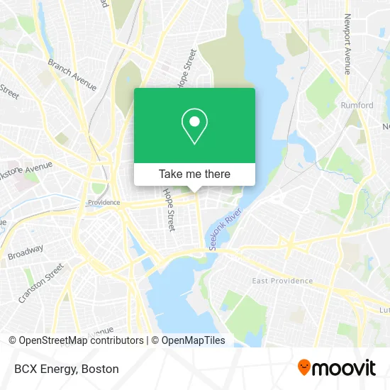 BCX Energy map